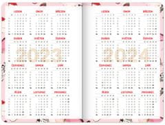 Presco Publishing Školní diář Motýlci (září 2023 – prosinec 2024), 9,8 × 14,5 cm