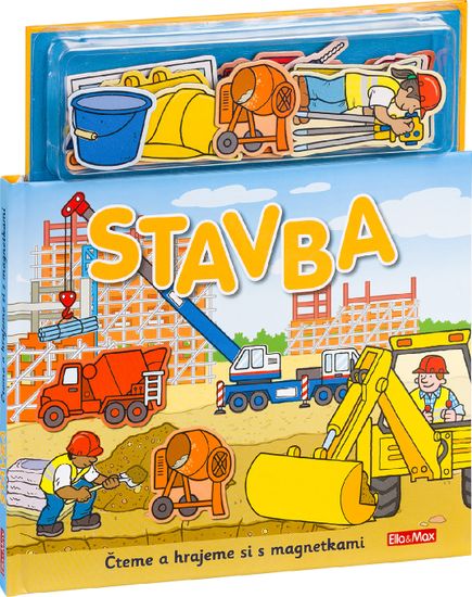 Presco Publishing STAVBA - Knížka s magnetkami