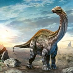 Presco Publishing Poznámkový kalendář Dinosauři 2024, 30 × 30 cm