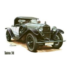 Presco Publishing Poznámkový kalendář Classic Cars – Václav Zapadlík, 2024, 30 × 30 cm