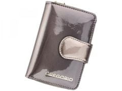 Gregorio Dámská malá elegantní kožená peněženka Gregorio Eliana, šedá