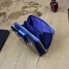 Gregorio Dámská malá elegantní kožená peněženka Gregorio Eliana, modrá