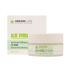Arganicare Produkty osobní péče bílé aloe hydra anti-wrinkle eye cream krem przeciwzmarszczkowy pod oczy z aloesem 30 ml