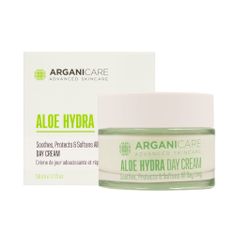Arganicare Produkty osobní péče zelené aloe hydra day cream krem wygładzający na dzień z aloesem 50 ml