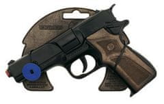 Gonher Policejní pistole černá kovová 8 ran