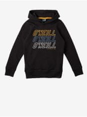 O'Neill Černá dětská mikina s kapucí O'Neill All Year Sweat 128