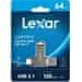 Lexar flash disk 64GB - JumpDrive D400 Dual USB-C & USB-A 3.1 (čtení až 130MB/s)