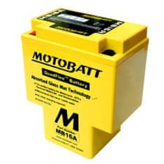 MOTOBATT Baterie MB16A 17,5Ah, 12V, 2 vývody
