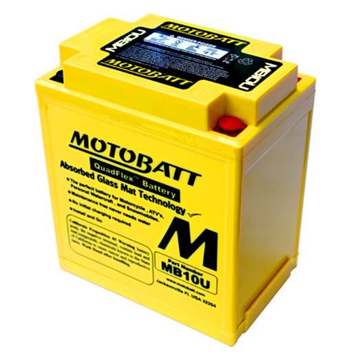 MOTOBATT Baterie MB10U 14,5 Ah, 12 V, 4 vývody