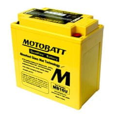 MOTOBATT Baterie MB16U 20Ah, 12V, 4 vývody