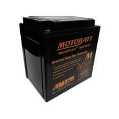 MOTOBATT Baterie MBTX30U HD 34 Ah, 12 V, 4 vývody, černá