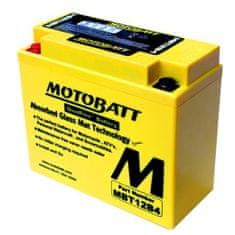 MOTOBATT Baterie MBT12B4 11Ah, 12V, 2 vývody