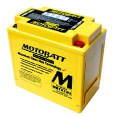 MOTOBATT Baterie MBTX12U 14Ah, 12V, 4 vývody