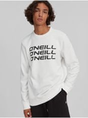 O'Neill Bílá pánská mikina O'Neill Triple Stack L