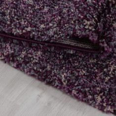 Ayyildiz Kusový koberec ENJOY 4500, Lila Rozměr koberce: 120 cm KRUH