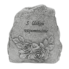 1patro Smuteční dekorace Kámen s nápisem ED167243