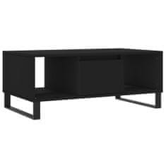 shumee Konferenční stolek černý 90x50x36,5 cm kompozitní dřevo