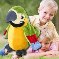 Cool Mango Plyšový mluvící papoušek - Parrot