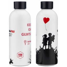 YOu bottles Termoláhev na pití Dual Banksy 500 ml Kids on Guns
