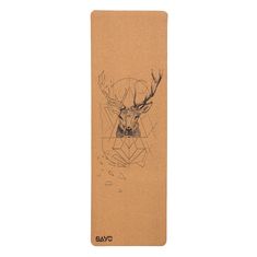 Sayo Korková podložka na jógu The Deer
