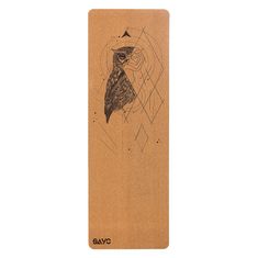 Sayo Korková podložka na jógu The Owl