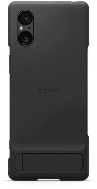Levně Sony XQZ-CBDEB Stand Cover Xperia 5 V 5G XQZCBDEB.ROW, černý