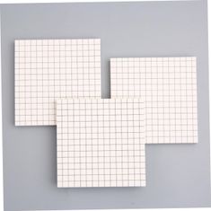Northix  Samolepící papírky - Bílé se vzorem kolejí - 80 ks 