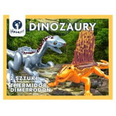 HABARRI Stavebnice dinosaurus - plastová figurka Thermidor, Dimetrodon
