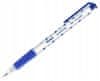 Automatické kuličkové pero modré s hvězdičkami 0,7 mm