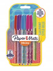 Sada 8 barevných per Paper Mate Inkjoy
