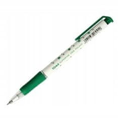 PSB Automatické kuličkové pero se zeleným vzorem hvězdy