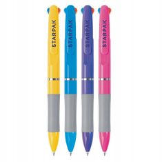 BTS Automatické vícebarevné školní pero 3v1