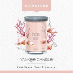Yankee Candle Yankee Candle vonná svíčka Signature Tumbler ve skle velká Pink Sands 567 g