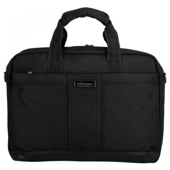 Coveri WORLD Elegantní pánská business taška Coveri Jennedie, černá