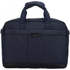 Coveri WORLD Elegantní pánská business taška Coveri Jennedie, modrá