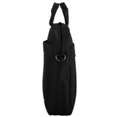 Coveri WORLD Elegantní pánská business taška Coveri Sanitie, černá