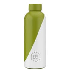YOu bottles Termoláhev na pití Dual Cross 500 ml Zelená