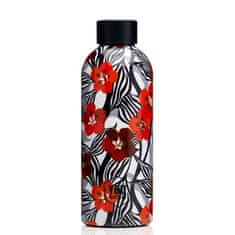 YOu bottles Termoláhev na pití Dual Design 500 ml Zebra Flower