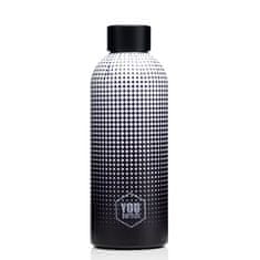 YOu bottles Termoláhev na pití Dual Design 500 ml Black & White