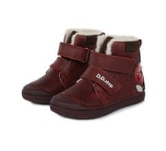 D-D-step zimní obuv w049 315B raspberry 31