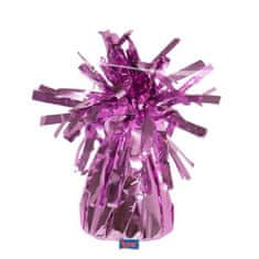 Závaží růžové - Těžítko na balónky - 160 g - 12 cm