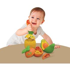 Clementoni  Clementoni Baby Logická hračka s ovocem