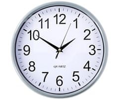 EDCO Nástěnné hodiny 25 cm šedá