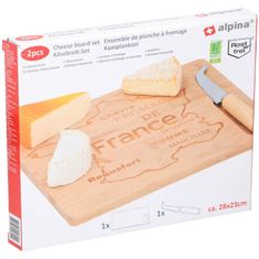Alpina Prkénko na sýr sada 2 ks 28x23cm