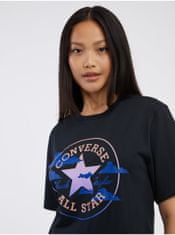 Converse Černé dámské tričko Converse XXL