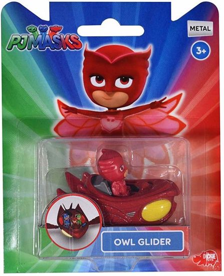 PJ Masks PJ Masks - Owl Glider - Sova figurka s vozidlem.