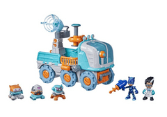 PJ Masks Hračka PJ Masks pro stavitele robotů Romeo, předškolní hračka, vozidlo 2 v 1 Romeo a továrna na roboty pro děti od 3 let.