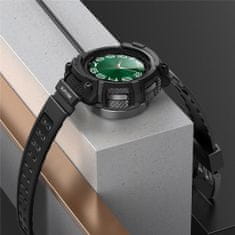 SUPCASE Řemínek + 2X Ochranné Sklo Unicorn Beetle Pro & Tempered sklo Samsung Galaxy Watch 6 Classic (47 Mm) Black