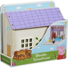 Peppa Pig Peppa Pig dřevěná škola s figurkami a příslušenstvím.