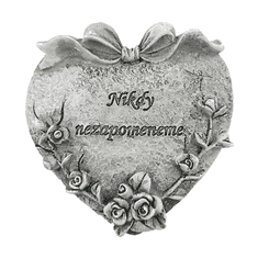 1patro Smuteční dekorace Srdce s mašlí E167366